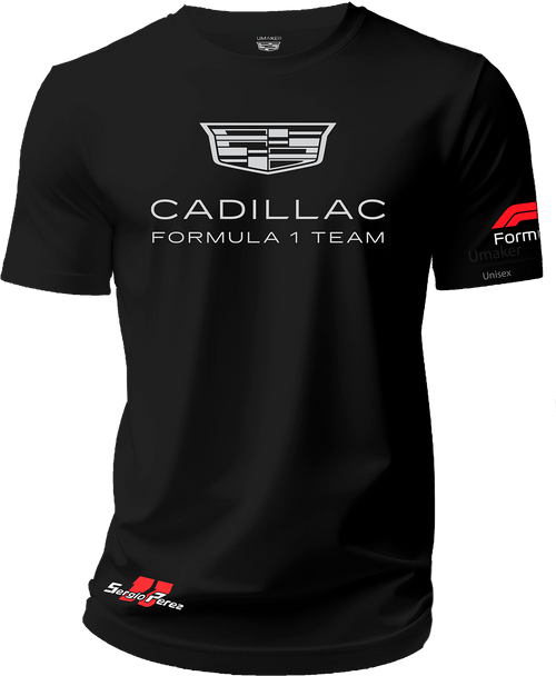 Playera Cadillac Formula 1 Racing Checo Perez F1