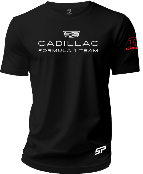 Playera Cadillac Formula 1 Racing Checo Perez